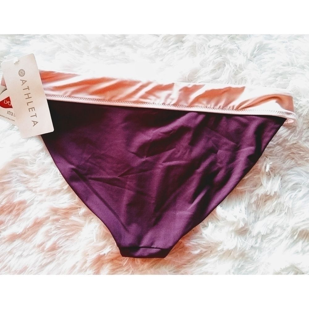 Athleta Mod Block Medium Rise Bottom Size Medium - Picture 3 of 4